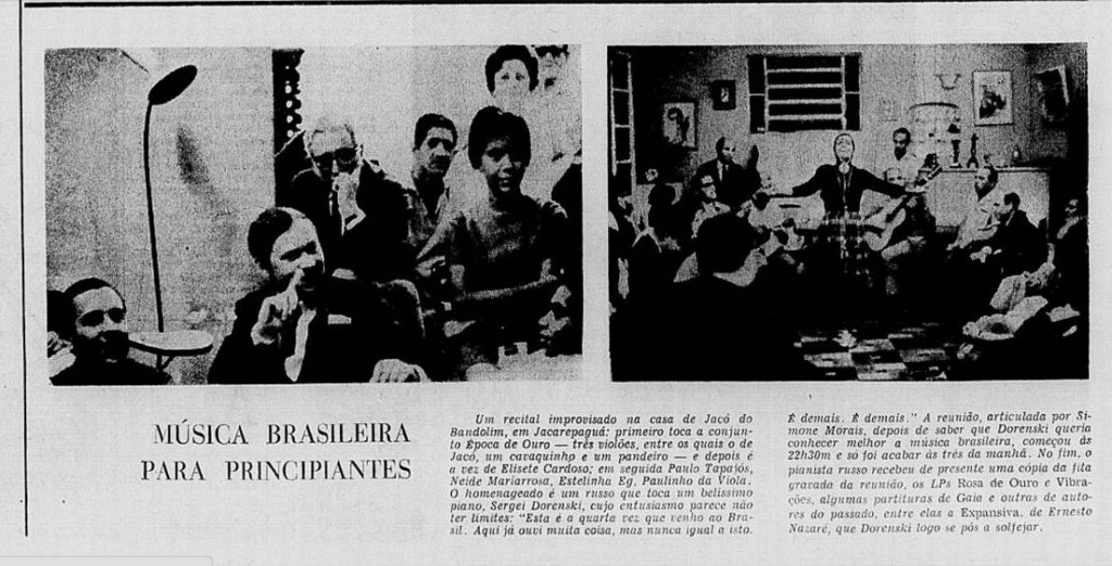 JB 22 e 23 setembro de 1968 musica na casa de jacob 2