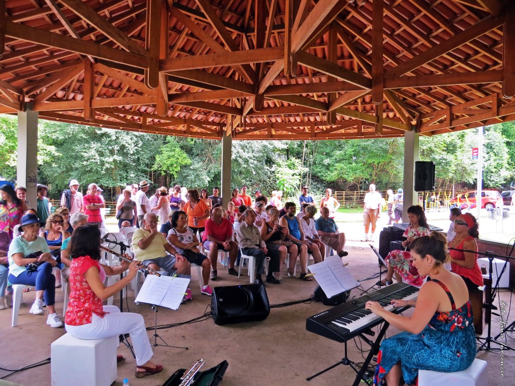 ​Projeto no Clima do Choro convida Quintal de Fulô um grupo composto por musicista, esse projeto acontecia nas manhã de domingo no Parque da Aclimação em São Paulo.