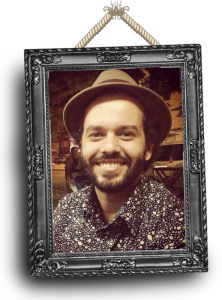 O artista Rafael de Barros