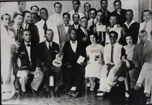 Elenco do Programa Casé (1930). Acervo Almirante, MIS-RJ